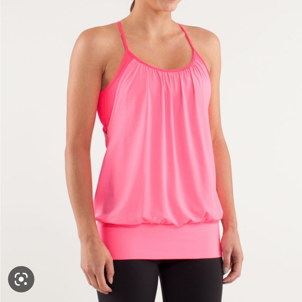 Lululemon No Limits Tank with Built in Sports Bra